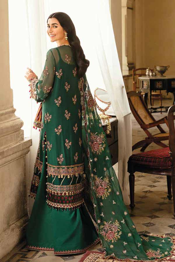 Afrozeh Dhoop Kinaray Luxury Unstiched Formal'22 D#3 Zar Begum