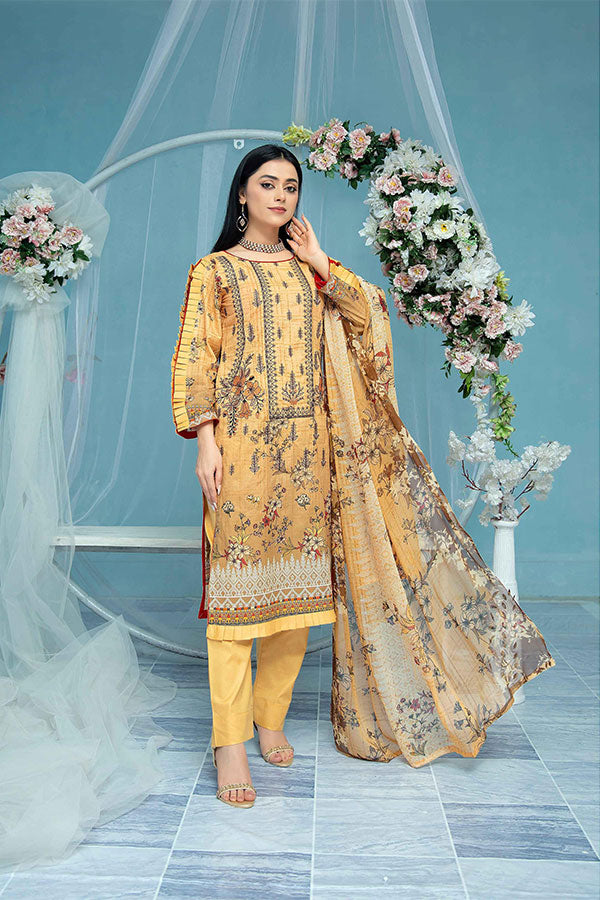 Ain Alif Digital Emb Lawn`23 AA#01
