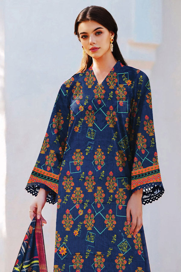 Aiza Qamar Naranji Viscose`24 D#07