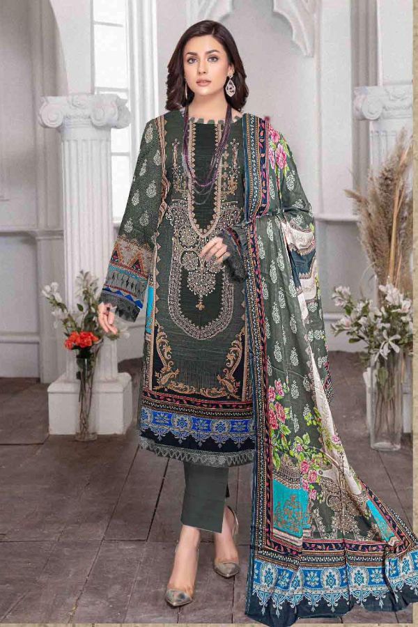 Aiza Qamar Uroosa Khaddar`24 D#1 (D Green)