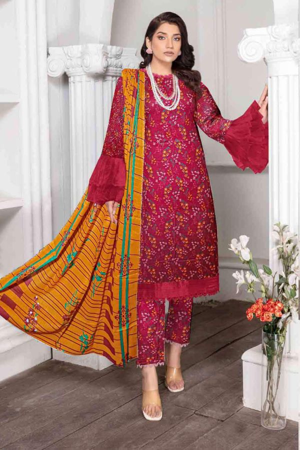 Aiza Qamar Uroosa Khaddar`24 D#1 (D Pink)