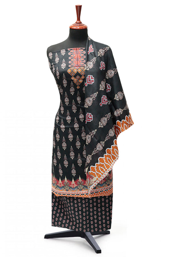 Alisha Digital Lawn`26 D#1821 (Black)