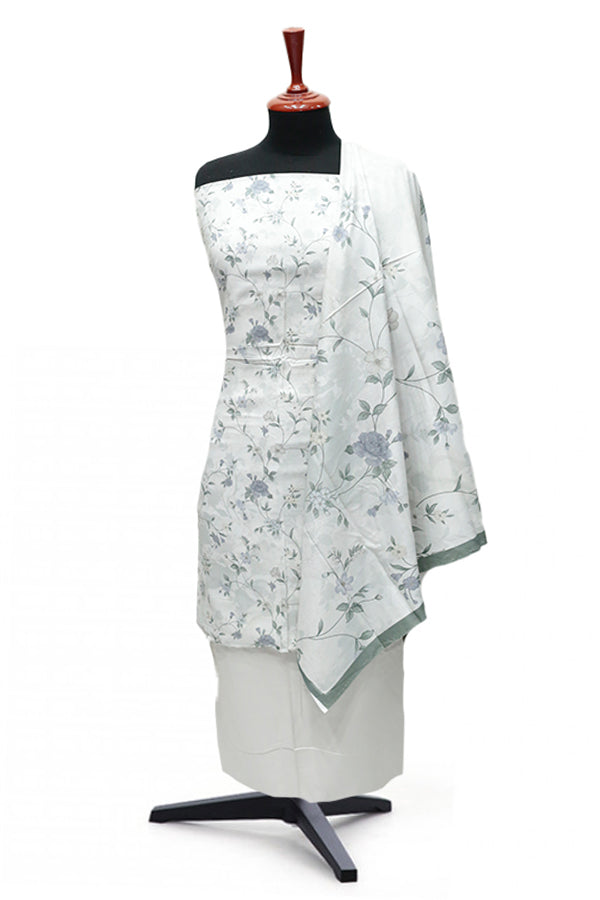 Alishba Digital Linen`25 D#1031 (Ash Grey)