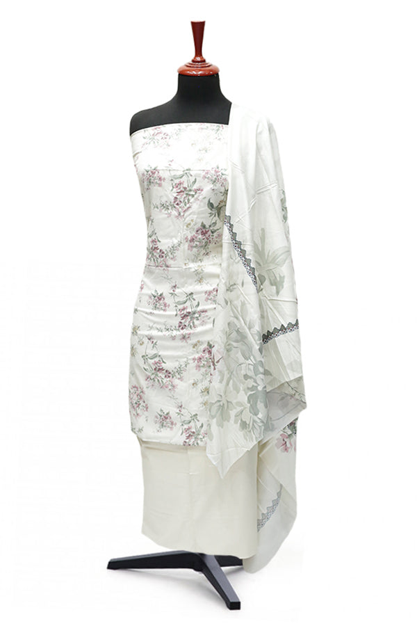 Alishba Digital Linen`25 D#1037 (Cream)