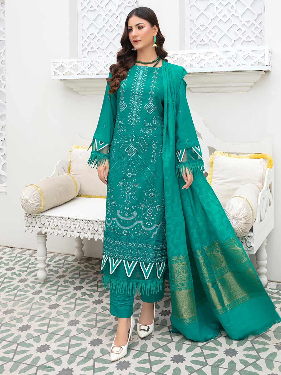 Aalaya Anarkali Emb Dhanak'23 D#1