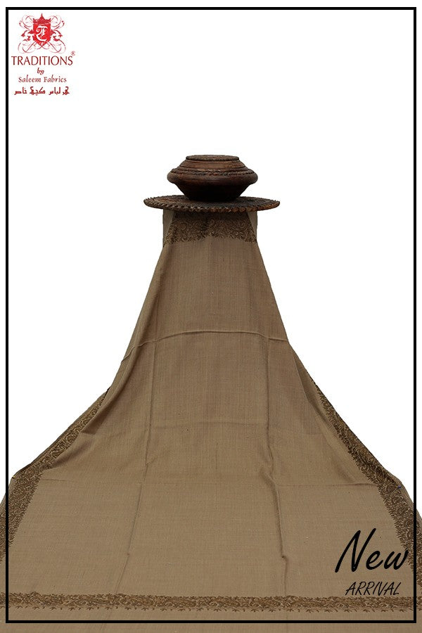 Ari Work Medium Border Shawl D#35-1