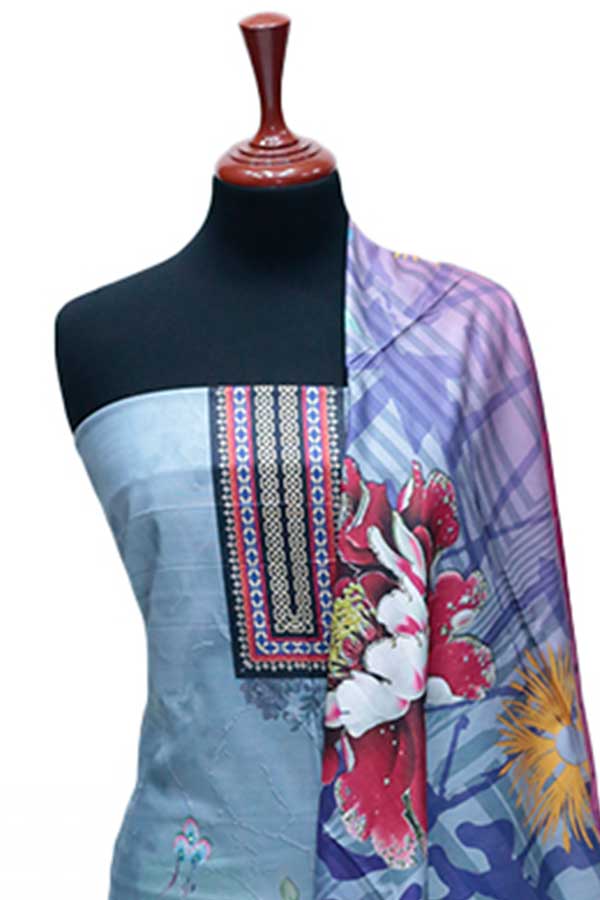 Armanish Slub Linen`24 D#9007 Grey