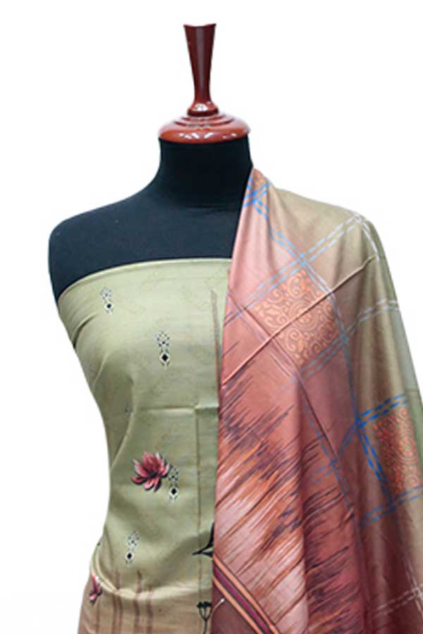 Armanish Slub Linen`24 D#9357 M-Green