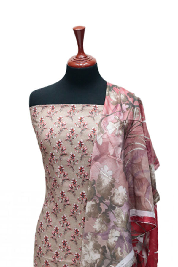 Ayzal Print Lawn`25 D#207 (L Brown)
