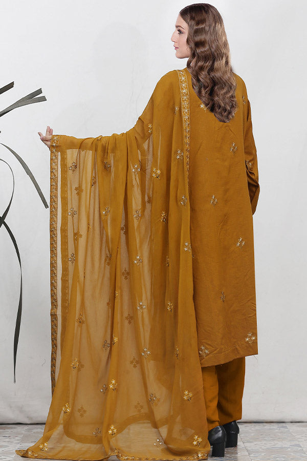 BR Gul-E-Sarma Viscose`25 V#26 D#01 Mustard