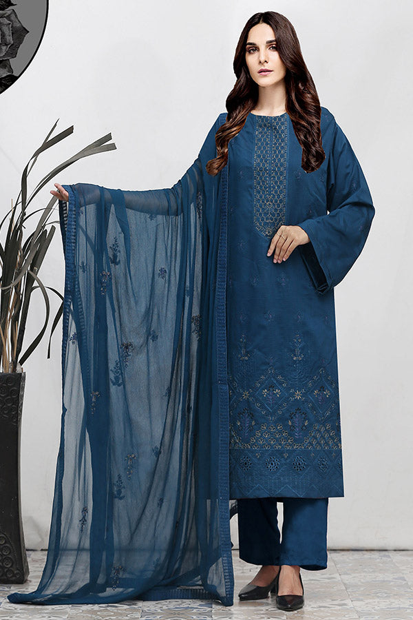 BR Gul-E-Sarma Viscose`25 V#26 D#01 Sea Green