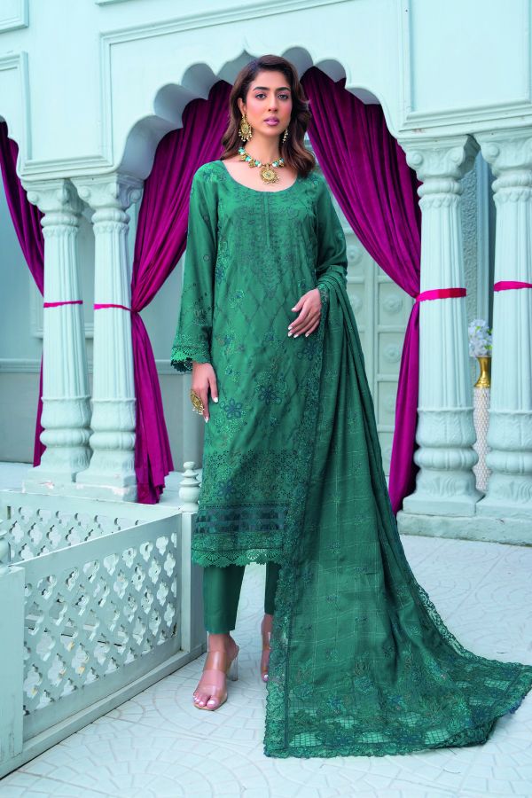 BR Kahani Wool Jacquard`25 D#1