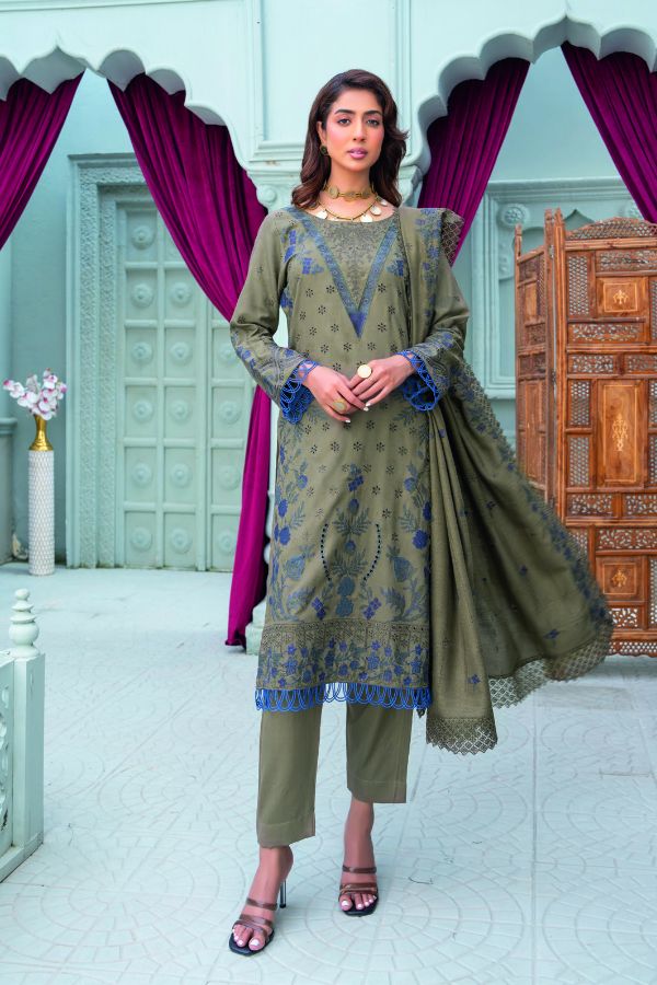 BR Kahani Wool Jacquard`25 D#2