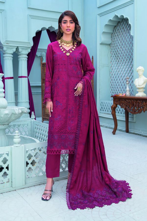 BR Kahani Wool Jacquard`25 D#6