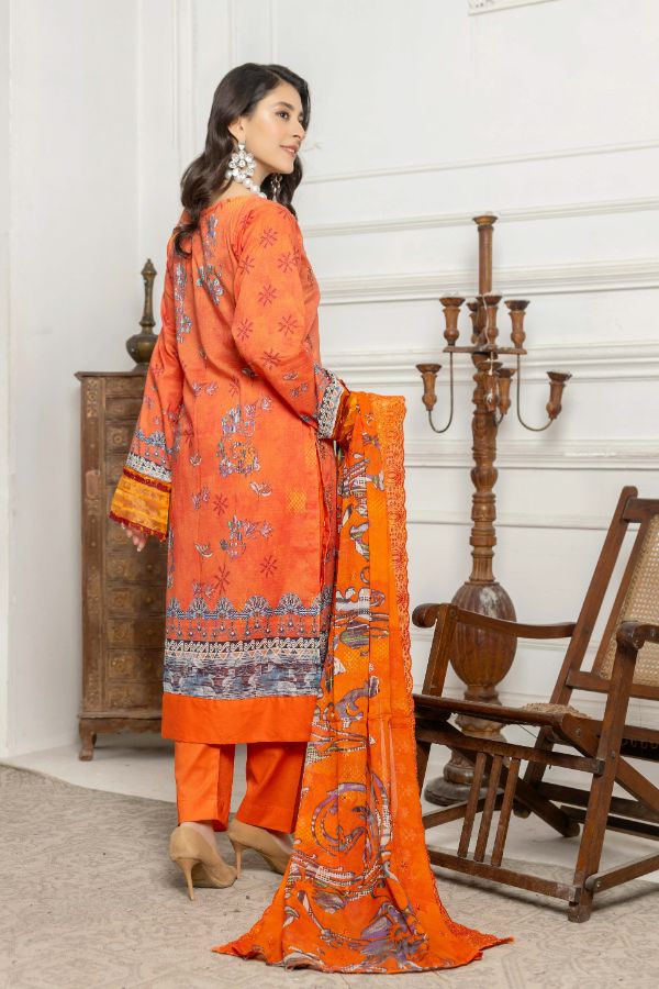 BR Mah-e-Nur C/kari Lawn`24 D#03