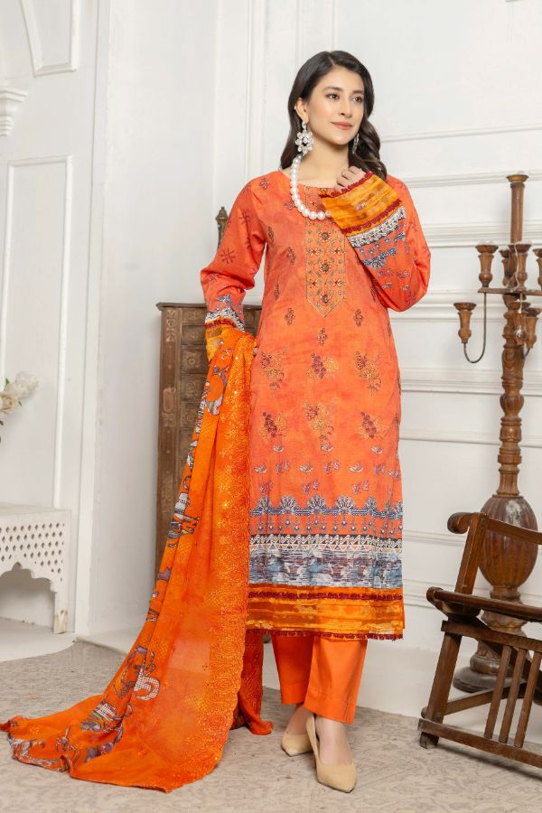 BR Mah-e-Nur C/kari Lawn`24 D#03