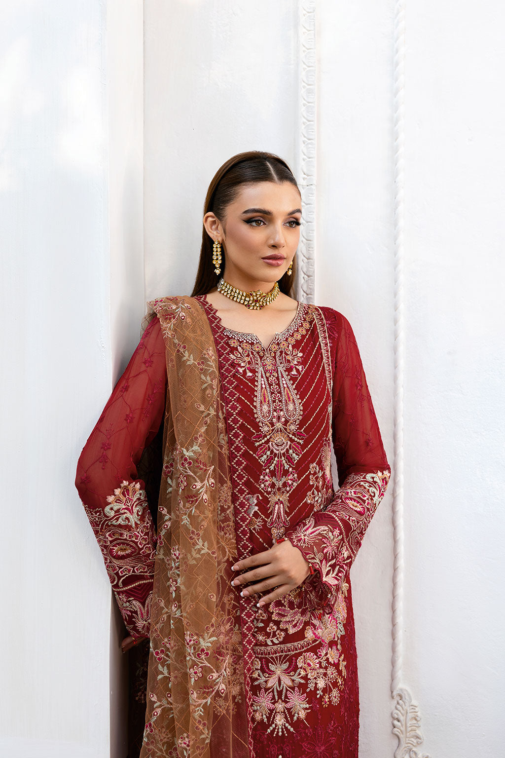 Ramsha Chevron Chiffon`25 Vol-10 D#1010
