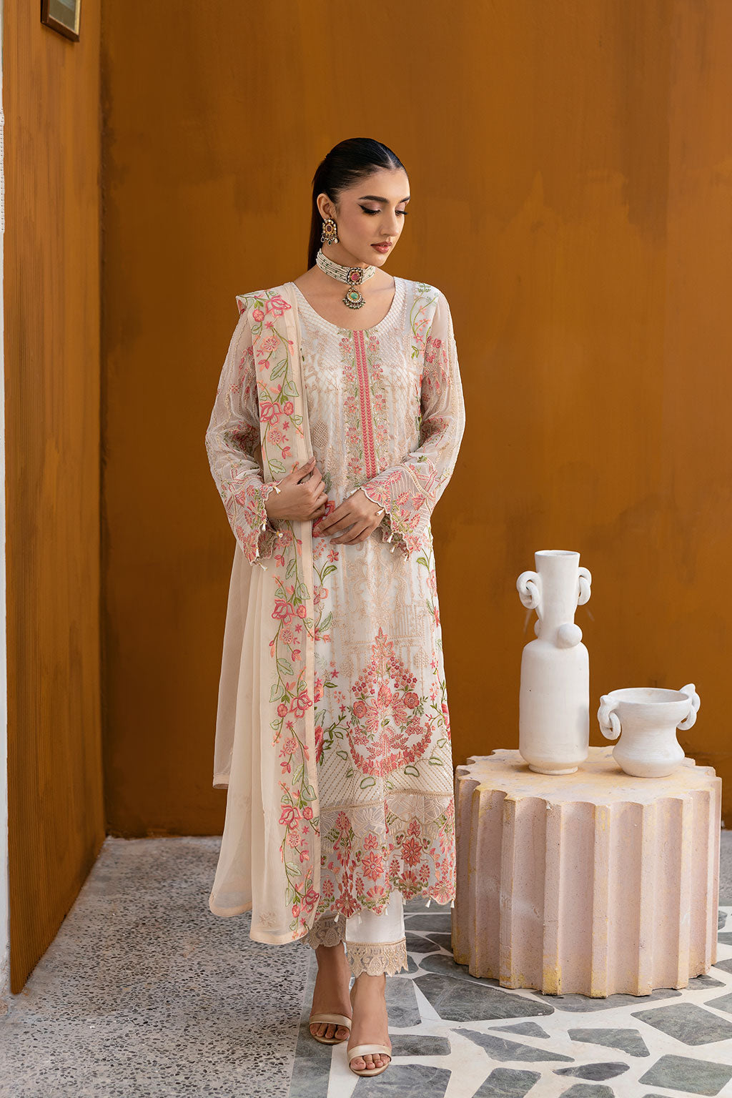 Ramsha Chevron Chiffon`25 Vol-10 D#1011