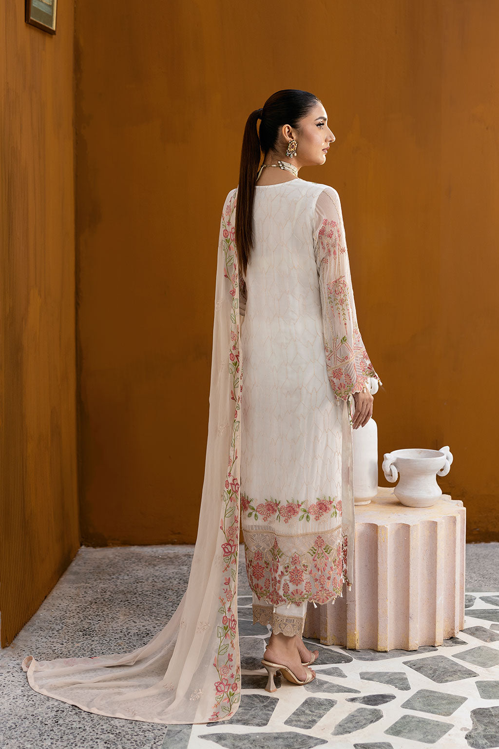 Ramsha Chevron Chiffon`25 Vol-10 D#1011