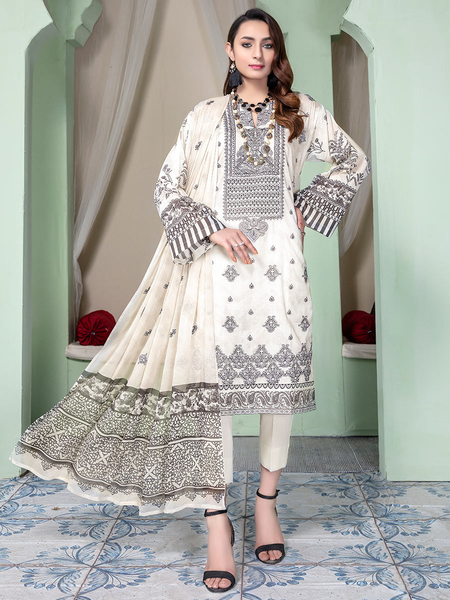 Aalaya Chunri Elegence Lawn`22 D#02