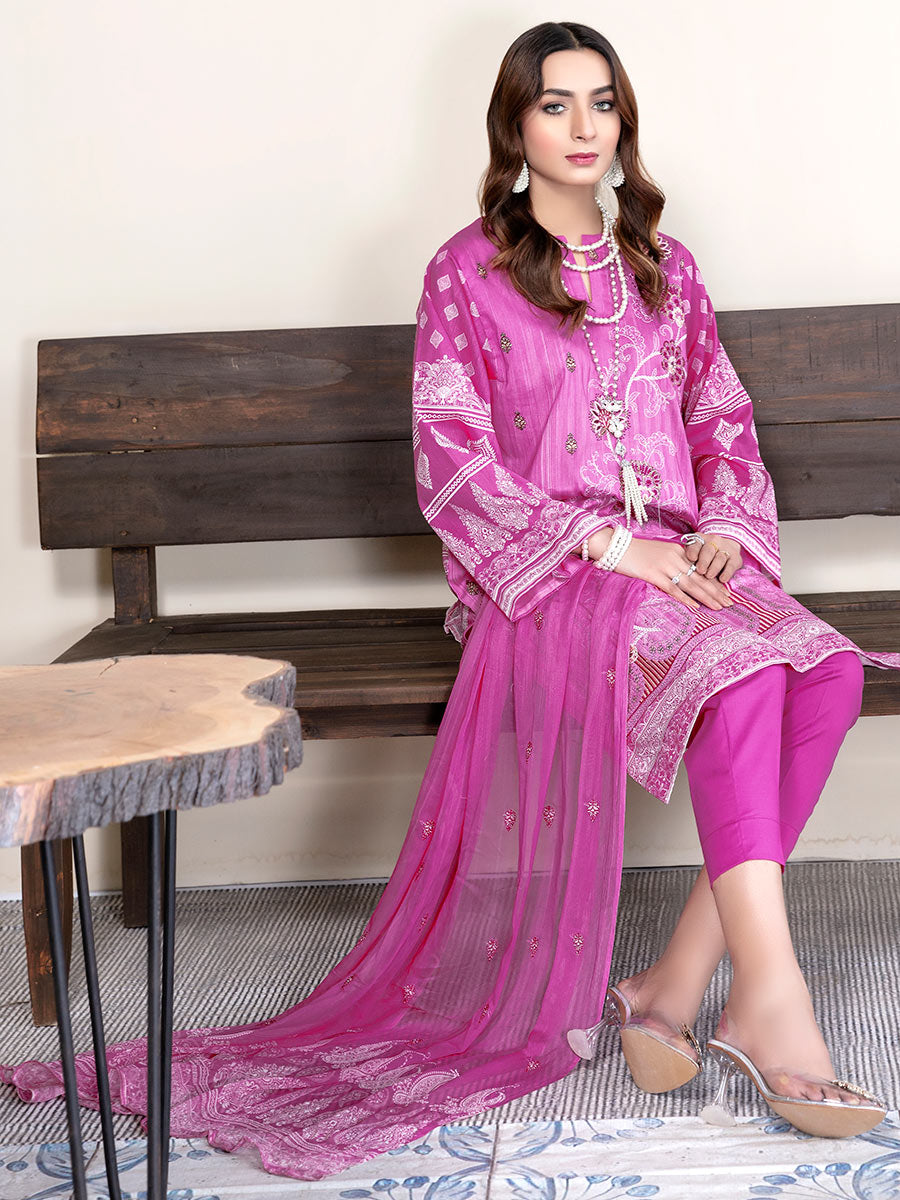 Aalaya Chunri Elegence Lawn`22 D#06