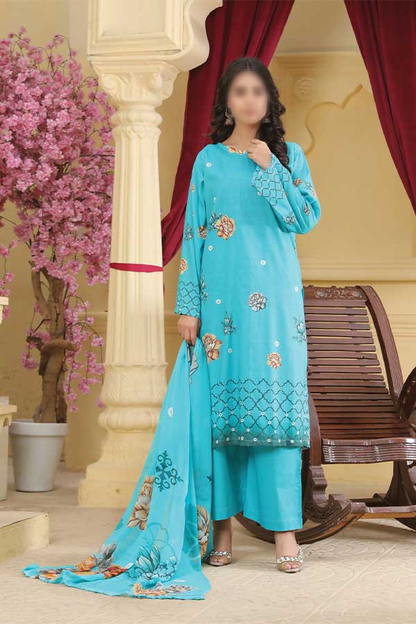 Colorita Signature Lawn`26 D#2 (Ferozi)