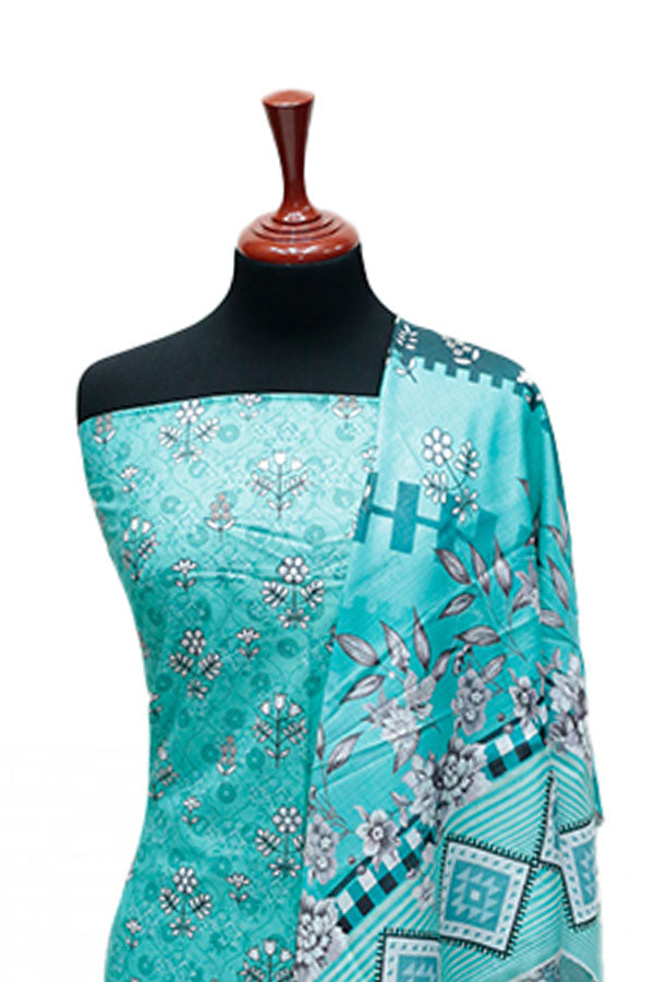 Crystal Premium Lawn`25 D#1 (Sea Green)