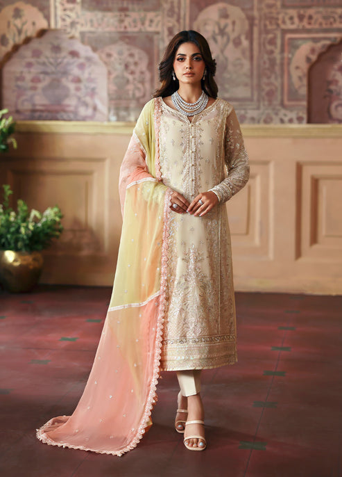 Gulaal Evanya Emb Chiffon`25 D#29 Fareyah