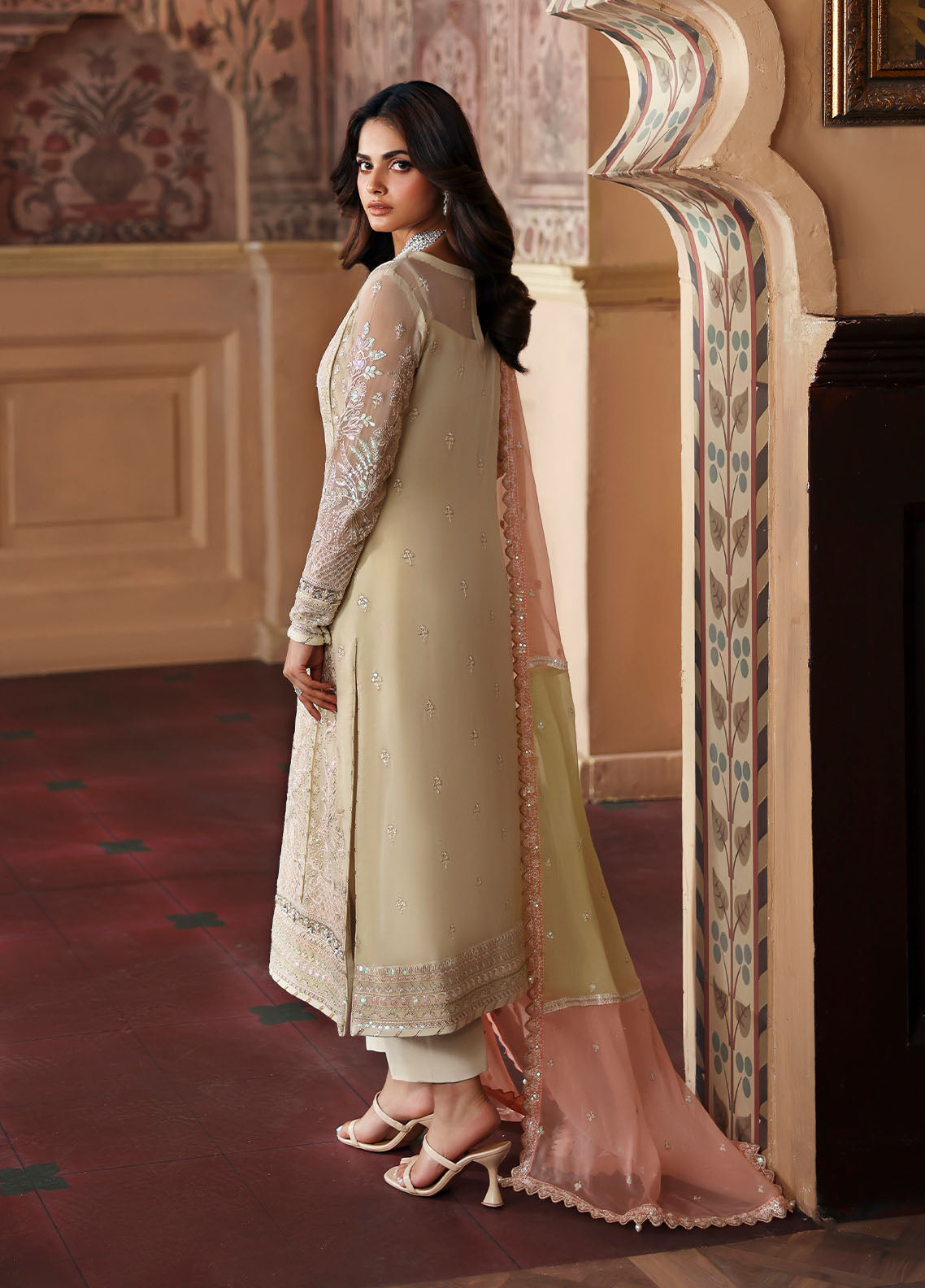 Gulaal Evanya Emb Chiffon`25 D#29 Fareyah