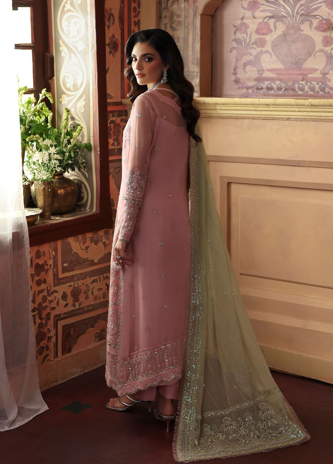 Gulaal Evanya Emb Chiffon`25 D#30 LAYANA