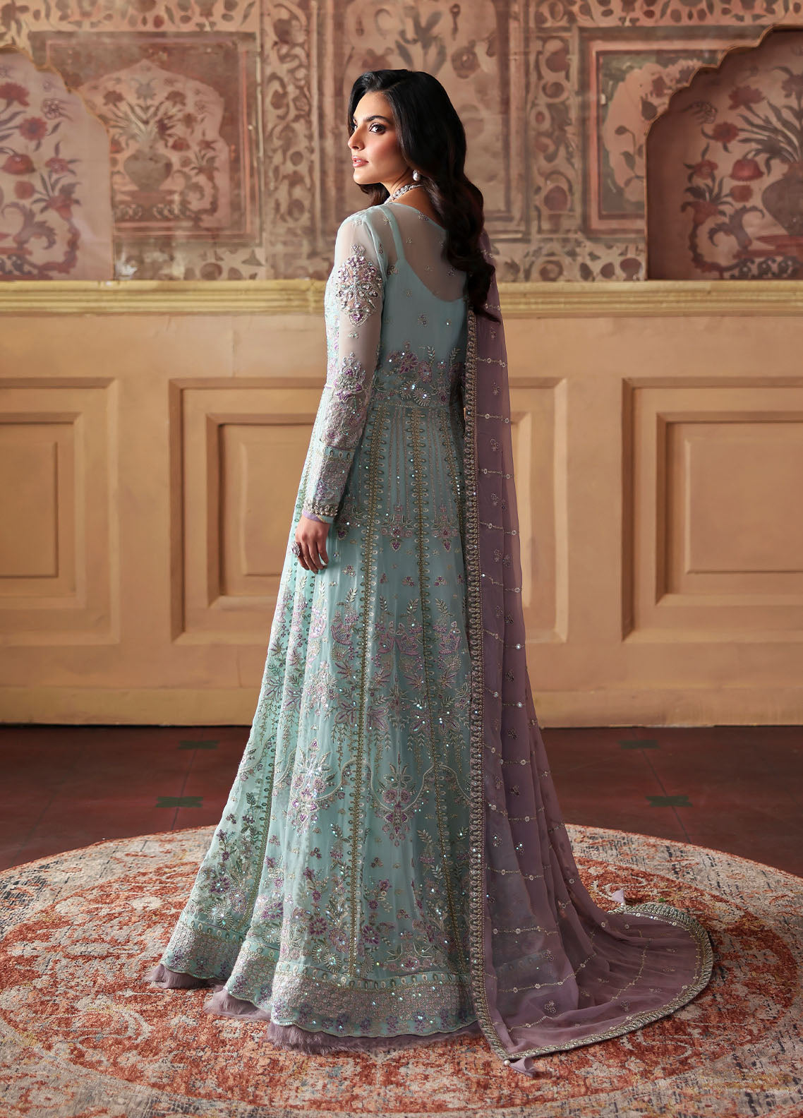 Gulaal Evanya Emb Chiffon`25 D#31 DELINA