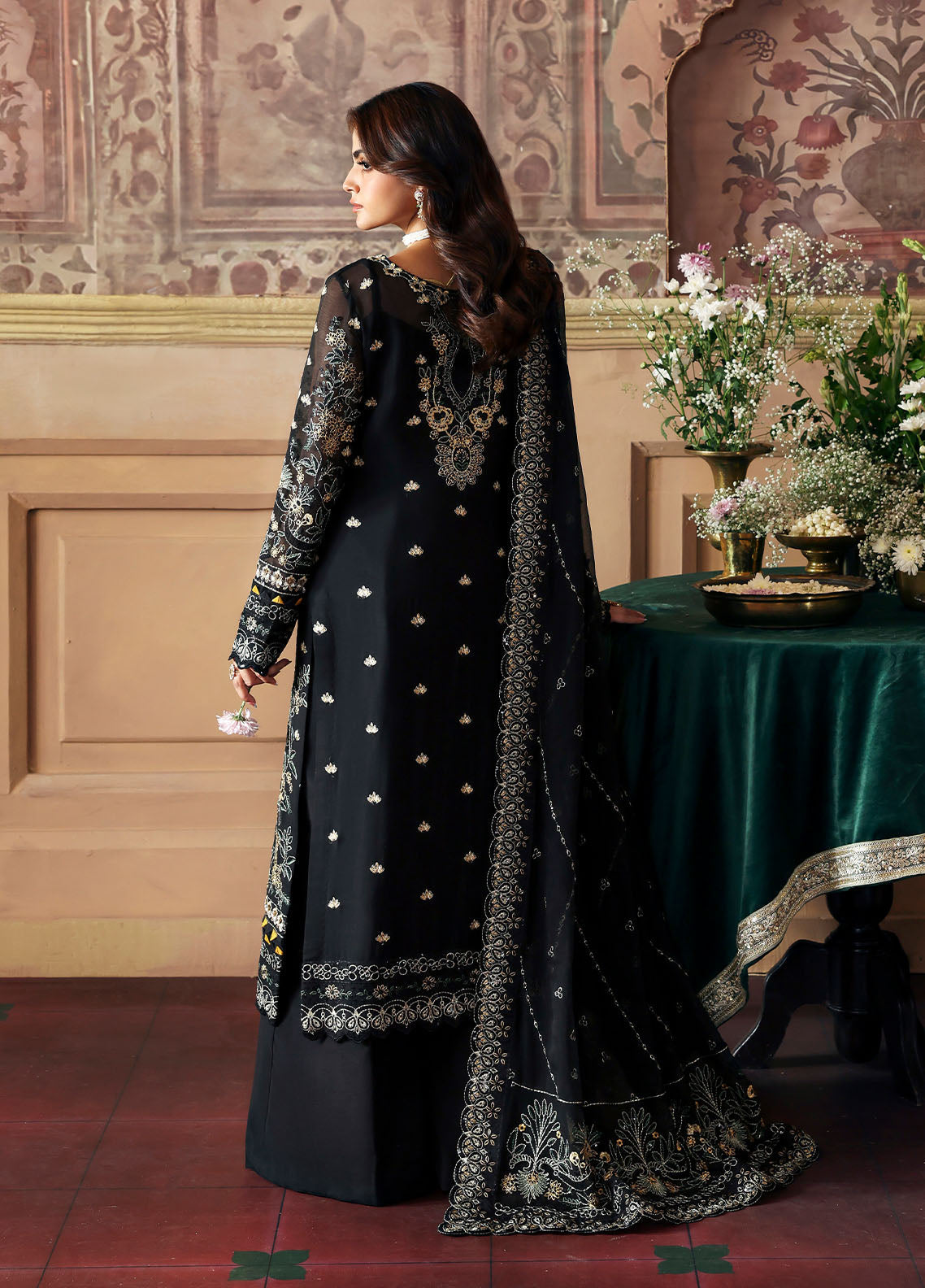 Gulaal Evanya Emb Chiffon`25 D#32 DEENAH