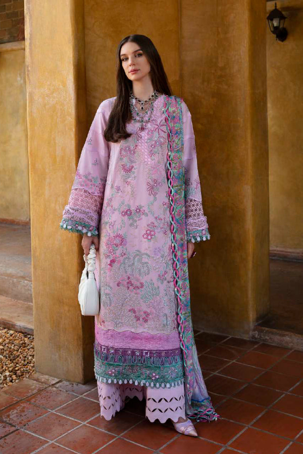 Ilana by Republic Embroidered Lawn Suits Unstitched 3 Piece RW24I D-7A - Eid Collection main image 0