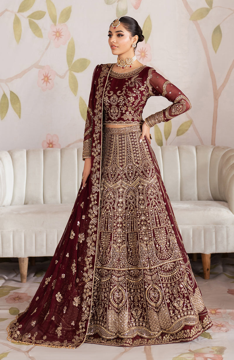 Zarif Shehnai Luxury Wedding`25 D#05 SHEESHAM