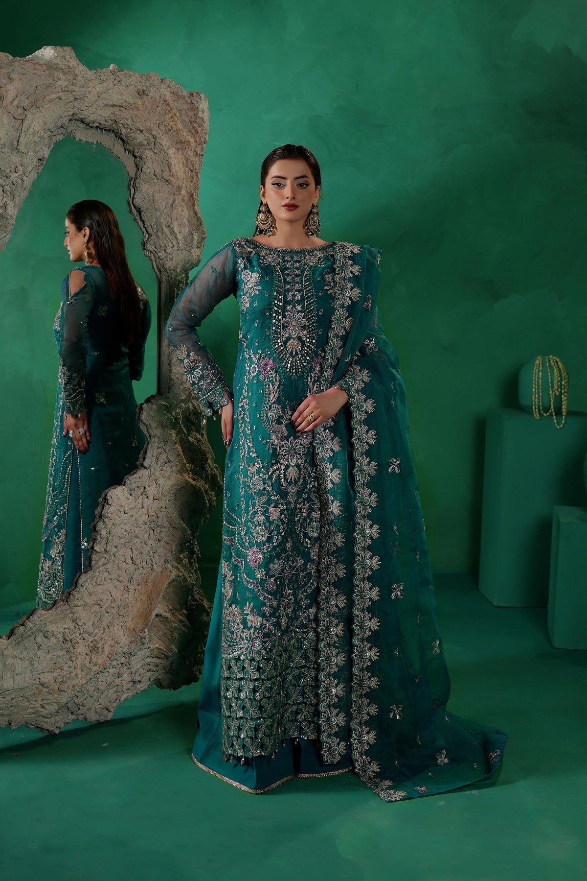 Maryam`s Tabeer Organza`26 (Vol-2) D#8016