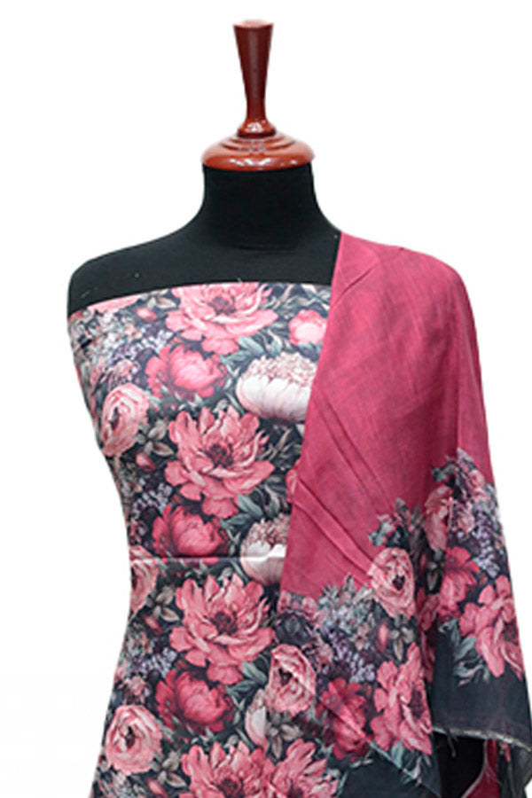 Digital Print Lawn 3Pcs D#02-G