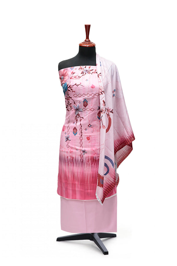 Egyption E9 Exclusive Lawn`25 D#4437 (Pink)