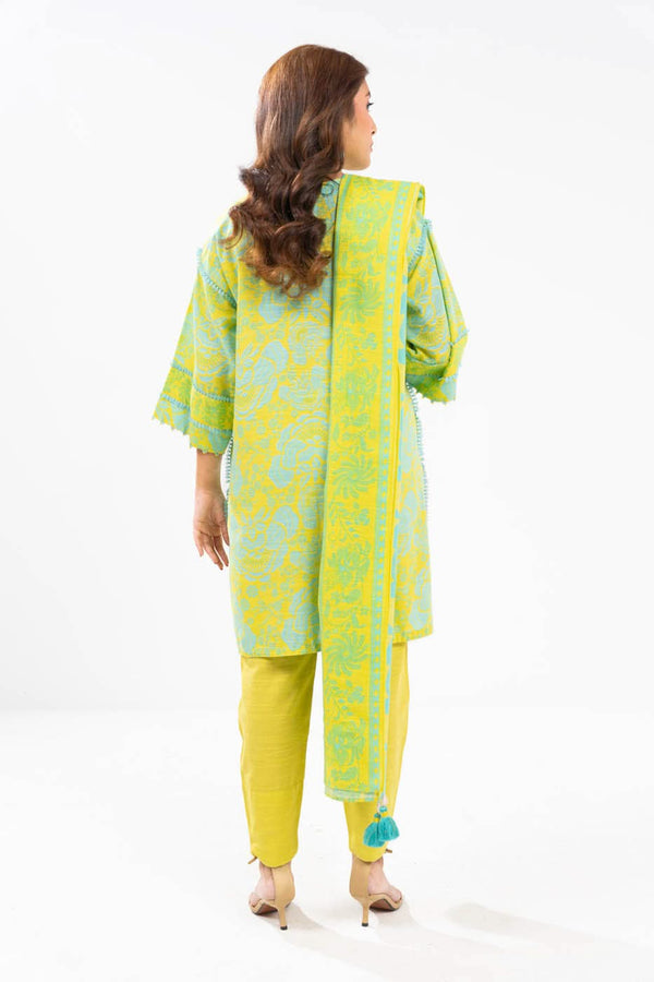 Al-Karam Winter Collection'24 FW#19 (Yellow)