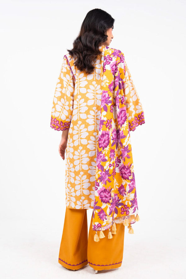 Al-Karam Winter Collection'24 FW#21 (Yellow)