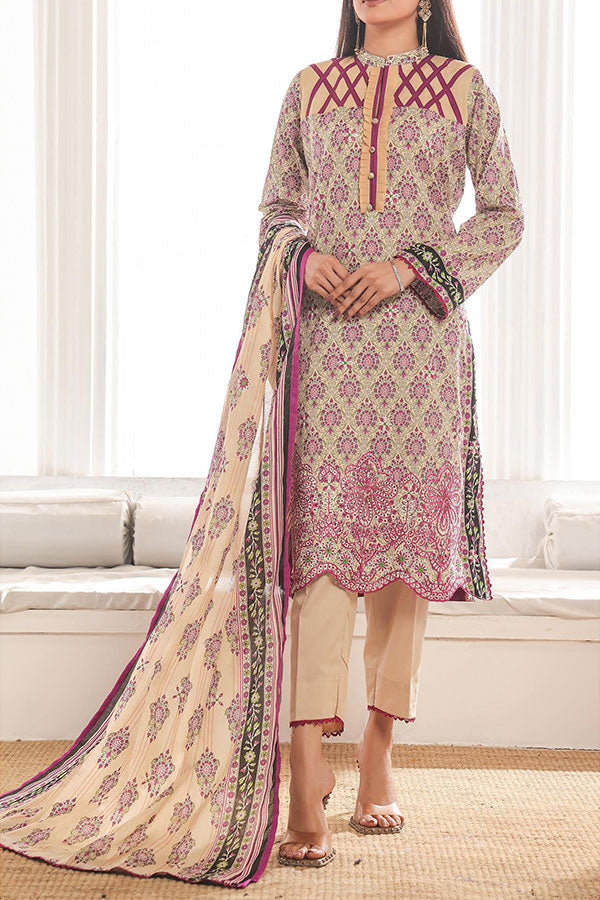 Hafiz Aaliya Emb Lawn`25 D#9 (Fawn)