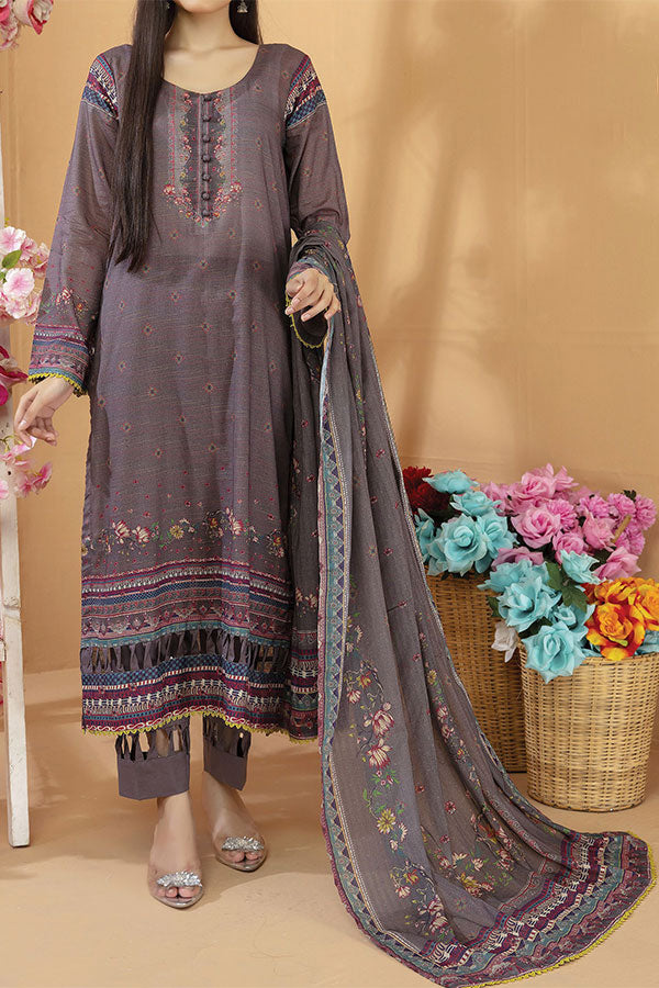 Hafiz Aarzo Digital Lawn`25 D#1 (D Grey)