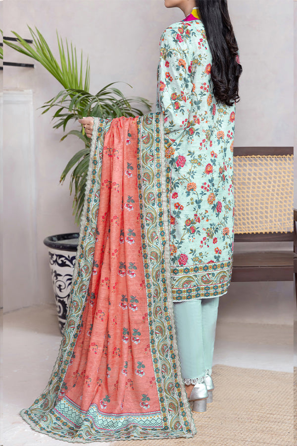 Hafiz Mahnoor Slub Lawn'25 D#83 (L Grey)