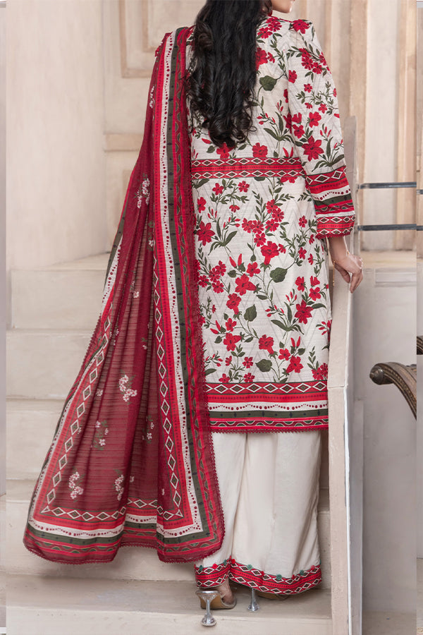 Hafiz Mahnoor Slub Lawn'25 D#90 (Fawn)