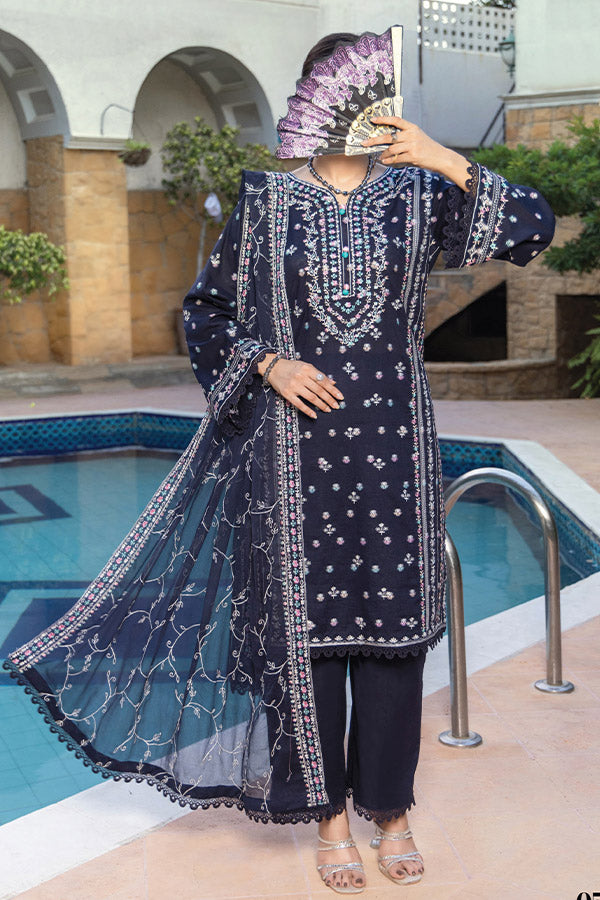Hafiz Phool Zari Lawn`26 Vol-2 D#10