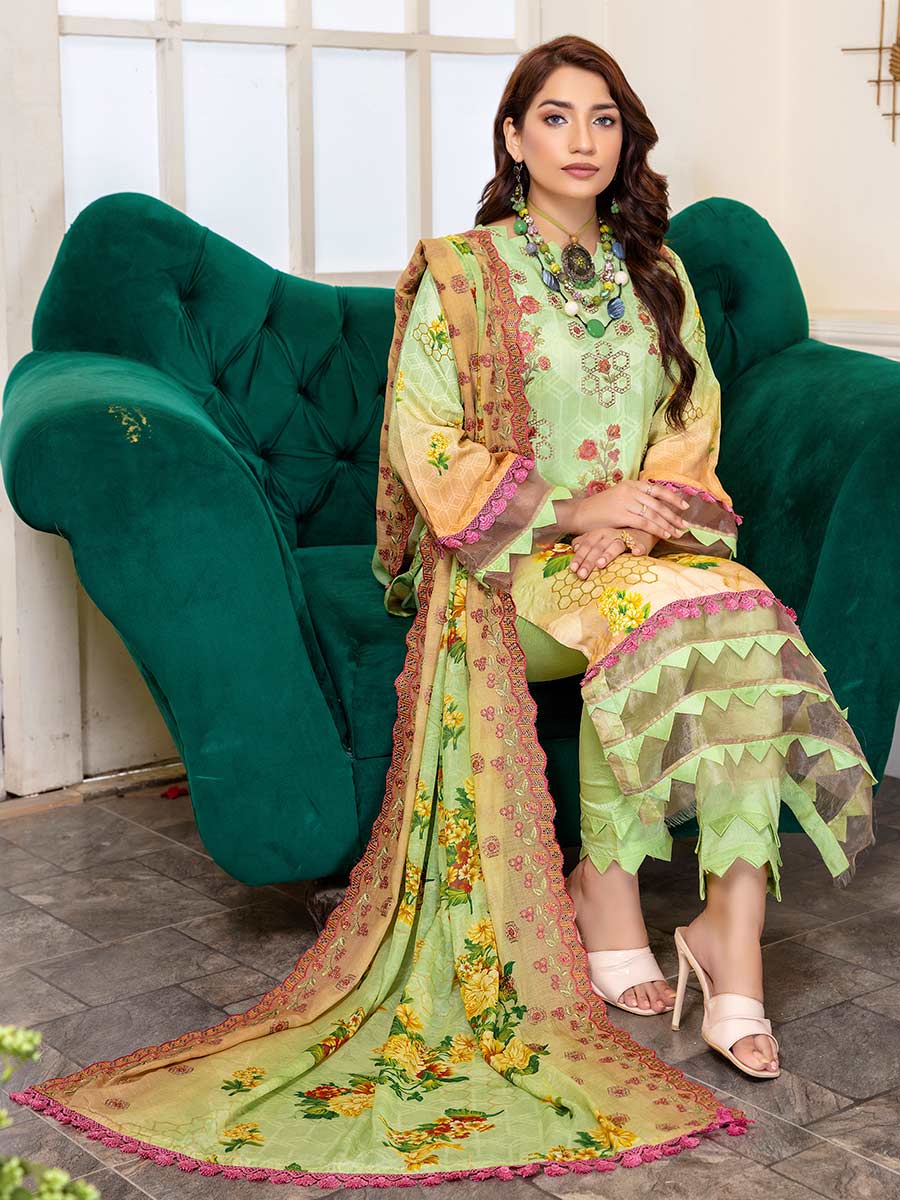 Aalaya Haniya D/Emb Viscose'22 Vol-1 D#9