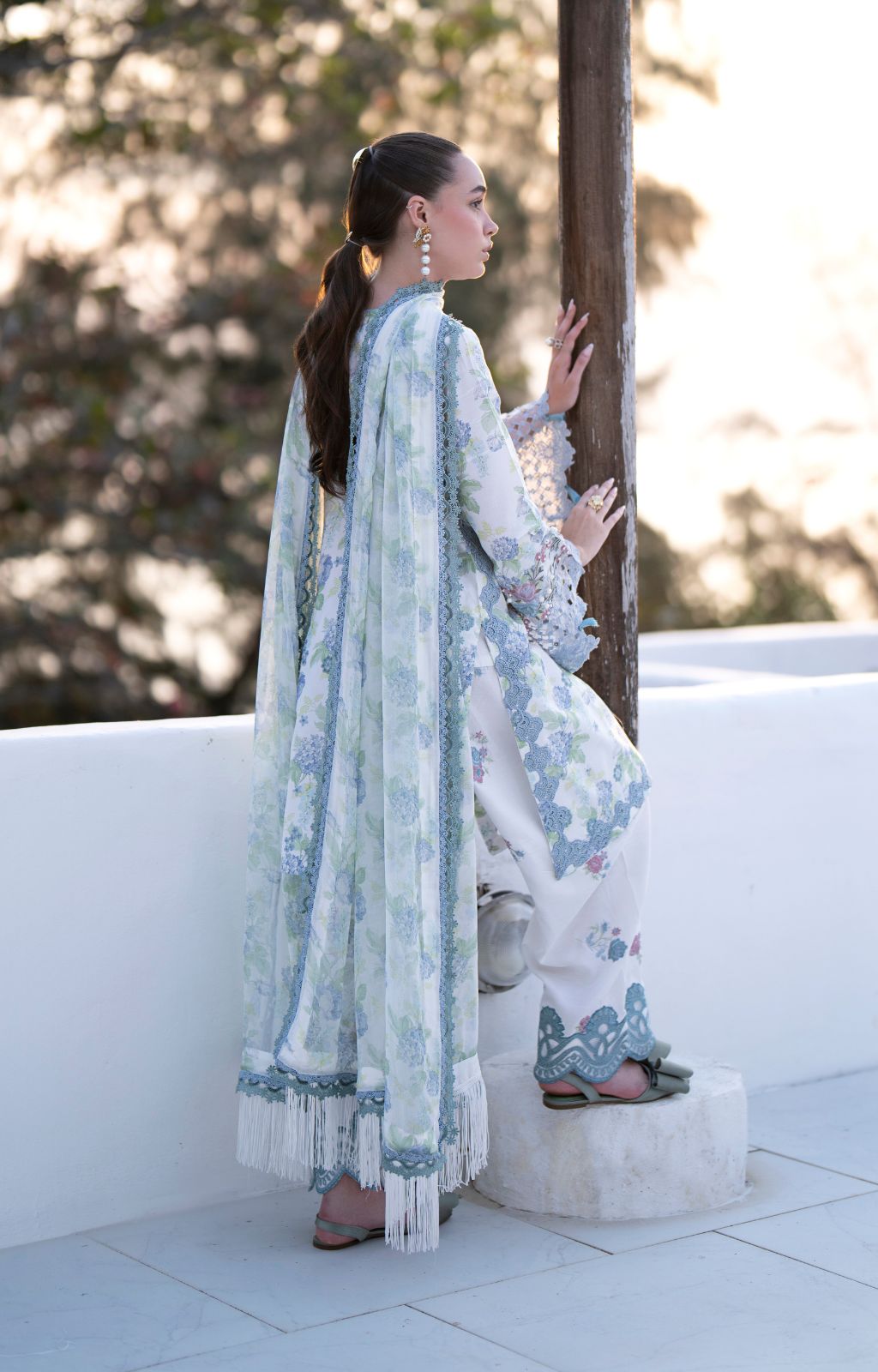 AJR Printkari Lawn`25 AJR#09 Isle