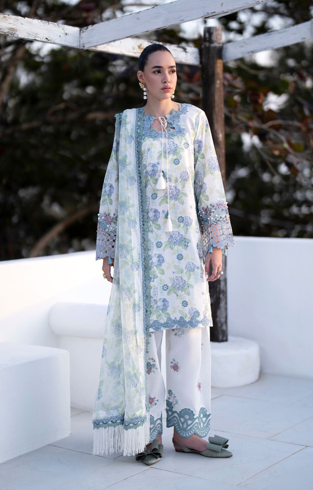 AJR Printkari Lawn`25 AJR#09 Isle