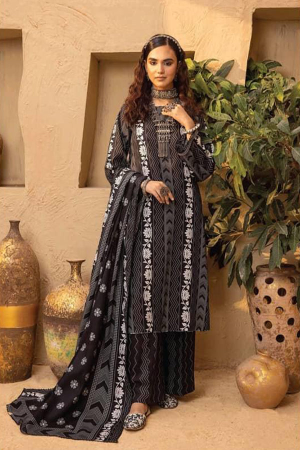 Janan Nazneen Viscose`24 D#1 (Black)