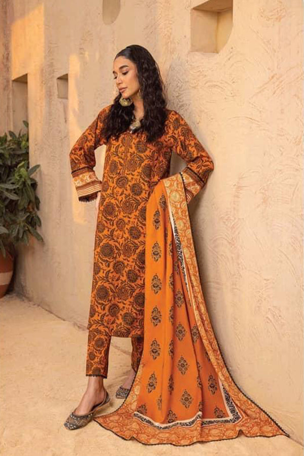 Janan Nazneen Viscose`24 D#1 (Mustard)