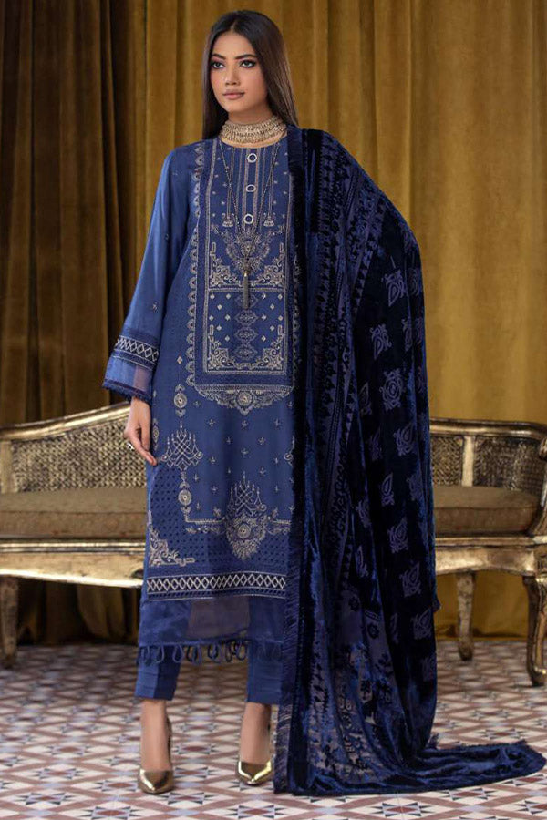 Lala Brocade Emb Wool'25 LW#122